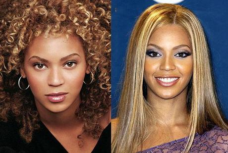 Beyoncé avant et apres la rhinoplastie 